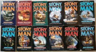 ALL 140 BOOKS - DON PENDLETON - COMPLETE STONY MAN SERIES - ALL 140 BOOKS - RARE 5