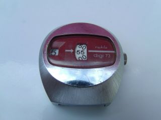 Spare Room Find A Rare " Ruhla Digi 73 Watch " Fully Made In The G.  D.  R