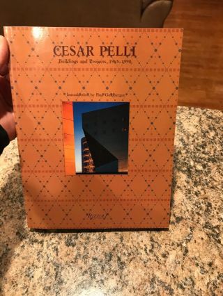 1990 Cesar Pelli Buildings And Projects 1965 - 1990 First Edition Rare