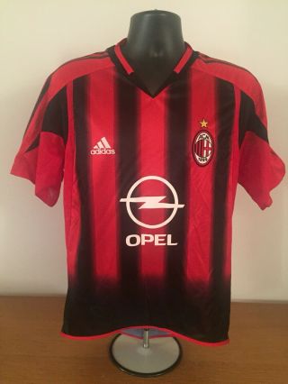 AC Milan Home Shirt 2004/05 MALDINI 3 Small Vintage Rare 2