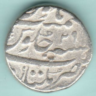 Mughal India Aurangzeb Alamgir Multan One Rupee Ex Rare Coin