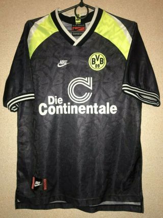 Borussia Dortmund Away Football Shirt 1995 - 1996 8 Yxl Rare