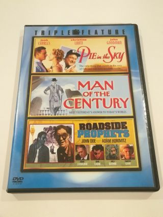 Pie In The Sky/ Man Of The Century/ Roadside Prophets Triple Feature Dvd Rare Op