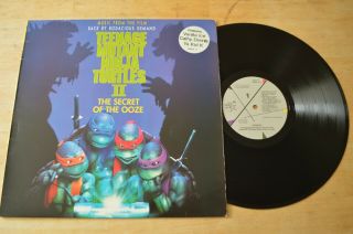 Various Teenage Mutant Ninja Turtles Ii Ost Vinyl Record Lp Sbklp14 1991 Uk Rare