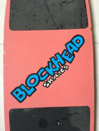 Vintage Very rare Bootleg BlockHead Sam Cunningham.  Zorlac Alva Powell Peralta 3