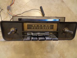 1977 Pontiac Firebird Am Fm 8 Track Rare Quadraphonic 4 Channel Radio