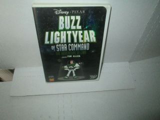 Disney Buzz Lightyear Of Star Command Rare Animated Pixar Dvd Tim Allen