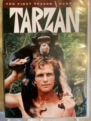 Tarzan Season 1,  Part 1 (dvd,  1966,  4 - Disc) Ron Ely Like Rare