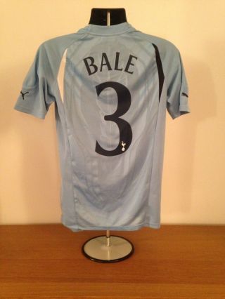 Tottenham Hotspur Away Shirt 2010/11 Bale 3 Small Vintage Rare