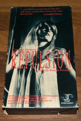 Repulsion - Roman Polanski - Vhs - Horror Oop Rare