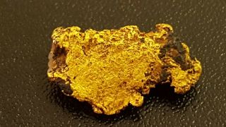 Very Unique Australian Rare Pilbara Natural Gold Nugget Specimen 1.  457 Grams