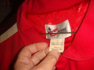 Coca Cola Dale Earnhardt 3 Jacket,  Bright Red Vintage,  Great Shape,  Mens L RARE 7
