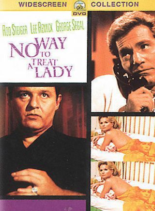 No Way To Treat A Lady (dvd,  2002,  From 1968) In Ws,  Rare Oop With Insert