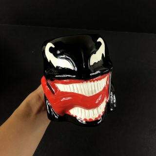 Marvel Venom 3d Mug Ceramic Molded Mug Coffee Cup 16oz 2015 Villan A - Ak Rare