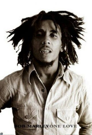 Bob Marley Poster One Love Rare Hot 24x36 - Print Image Photo