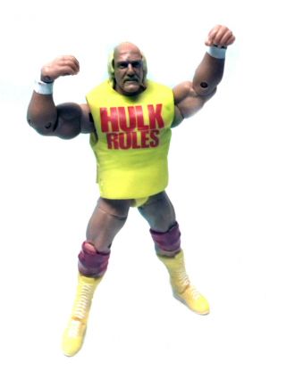 Wwf Wwe Tna Wrestling Classic Elite Hulk Hogan Wrestler 6 " Mattel Figure Rare