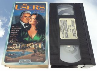 The Users (vhs) Rare 1978 Tv Drama W/ Tony Curtis (the Great Race) & Red Buttons