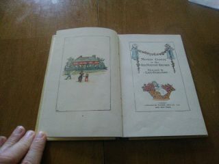Vintage Children ' s Book Rare Mother Goose Illustrated By Kate Greenaway hc 4