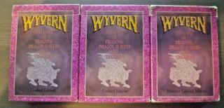 3 Wyvern Starter Deck Very Rare Premiere Limited Edition Cards