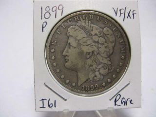 Very Rare 1899 P Morgan Dollar Vf/xf Estate Coin I61