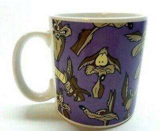 Vintage 1994 Applause " Wile E.  Coyote " Looney Tunes Coffee Mug Rare