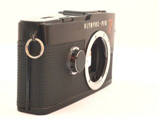[Rare Exc,  4] OLYMPUS PEN - F Painted Black Half Frame 35mm Camera from Japan 1134 3