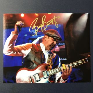 Bryan Bassett Hand Signed 8x10 Photo Foghat Guitarist Very Rare Autographed Hot