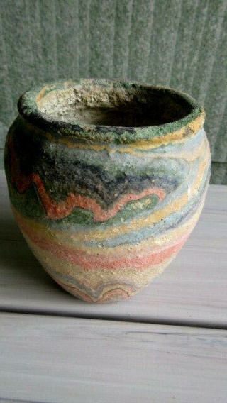 Vintage Ozark Roadside Tourist Pottery Rare Small Mini Vase