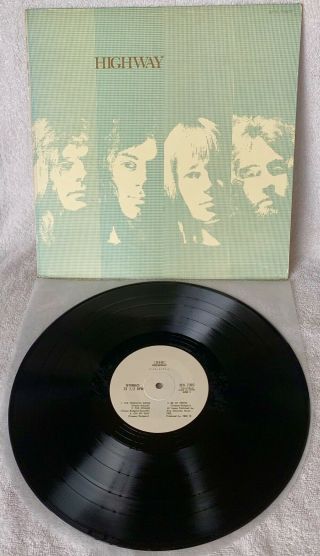 " Highway " Ultra - Rare 1970 Japanese 1st Pressing White Label Promo