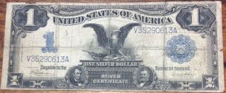 Series Of 1899 Silver Certificate $1 Rare Note
