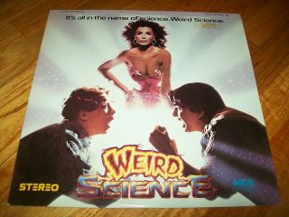 Weird Science Laserdisc Ld Very Rare Kelly Lebrock Stars