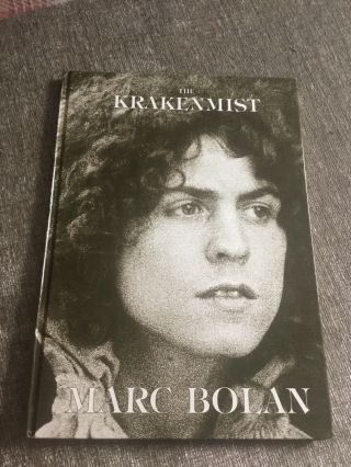 The Krakenmist Hard Back Book Marc Bolan Rare Only 500 Copies