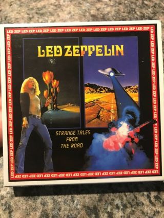 Led Zeppelin Strange Tales From The Road Rare Live 8 Disc Cd Box Set