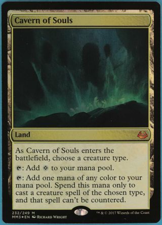 Cavern Of Souls Foil Modern Masters 2017 Nm - M Mythic Rare Card (32801) Abugames