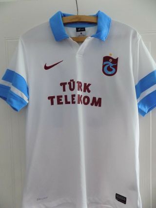 Trabzonspor Away Nike Dry Fit Football Shirt 2013/14 Turkey Jersey Maglia Rare