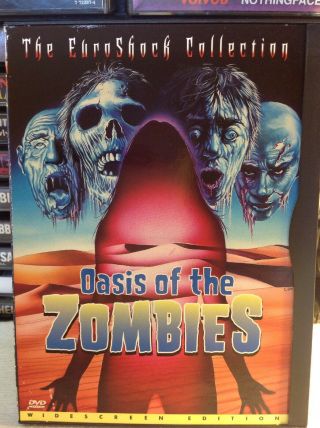 Oasis Of The Zombies (dvd,  2001) Rare Euroshock Horror 1982 Image Entertainment
