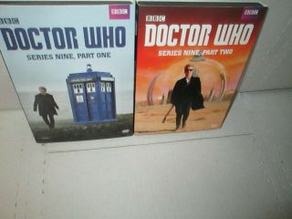 Doctor Who - Series Nine Part One & Two Rare (4 Disc) Dvd Set Peter Capaldi