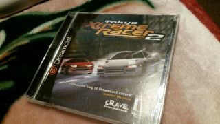 Tokyo Xtreme Racer 2 Sega Dreamcast,  2000 Rare Complete Cib Disc Well Kept