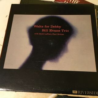Bill Evans Waltz For Debby Lp Riverside Rm 399 - Rlp 399 Mono G,  Rare Jazz
