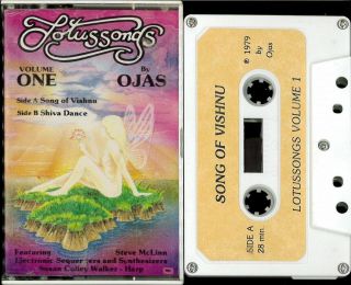 Ojas Lotussongs 1 Cassette Rare Electronic Experimental Age Ambient