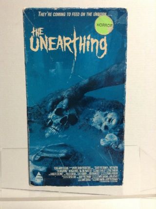 The Unearthing Aka Aswang 1994 Vhs Prism Rare Cult Horror,