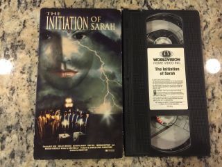 The Initiation Of Sarah Rare Vhs Morgan Fairchild,  Witchcraft Possession Horror