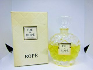 Rare Rope Eau De Rope 50 Ml 1.  6 Oz Toilette Edt Perfume Japan Made 18dec43 - T