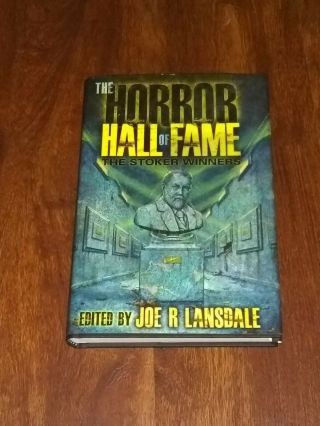 The Horror Hall Of Fame By Joe R.  Lansdale Cemetery Dance Rare