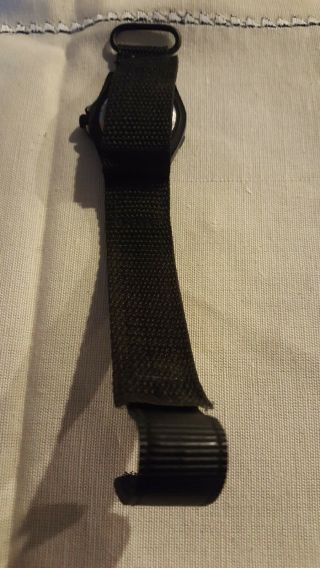Vintage Dino Crisis Capcom Wrist Watch Velcro Black VERY RARE 5
