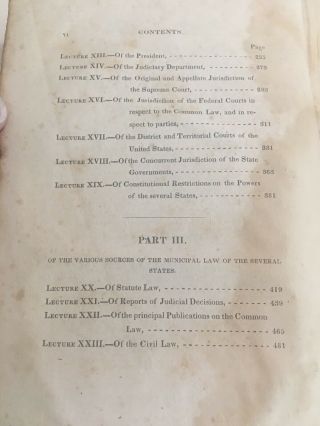 1826 1ST ED American Law Signed by Confederate Soldier,  Judge,  Louisiana RARE 6