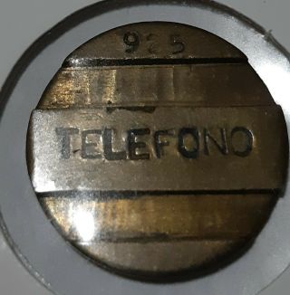 Telephone Token Argentina 925 - Rare - Error