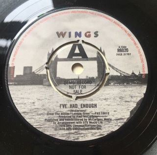Beatles Paul Mccartney Wings I 