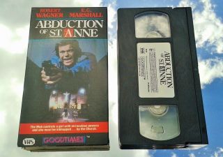 The Abduction Of St.  Anne (vhs) Robert Wagner (austin Powers,  Hart To Hart) Rare
