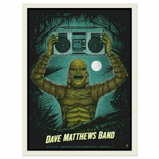Dave Matthews Band " Say Anything " Poster 2014 Jacksonville,  Fl Rare